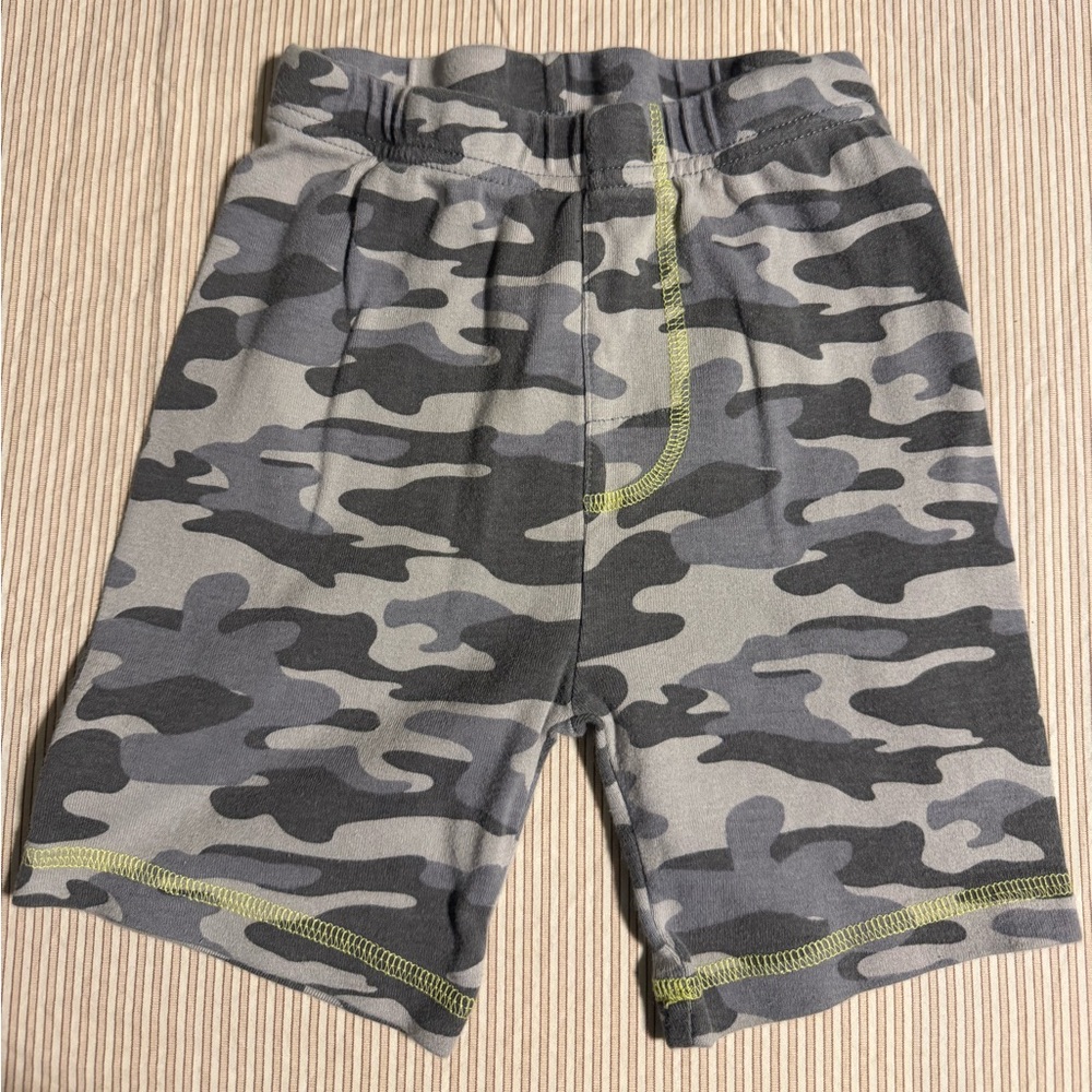 Carter's Gray and Black Camo Kids Shorts